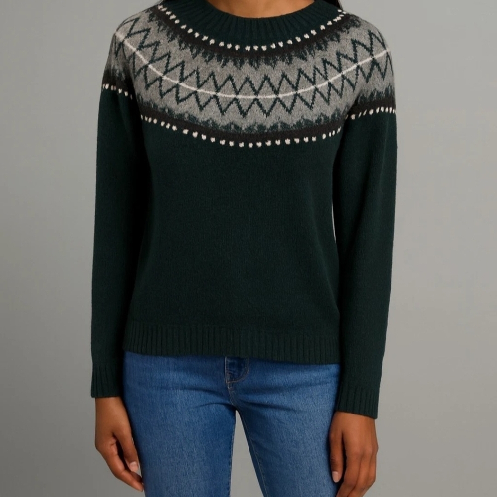 Weatherproof Vintage NWT Women's Fairisle Sweater Size XL‎